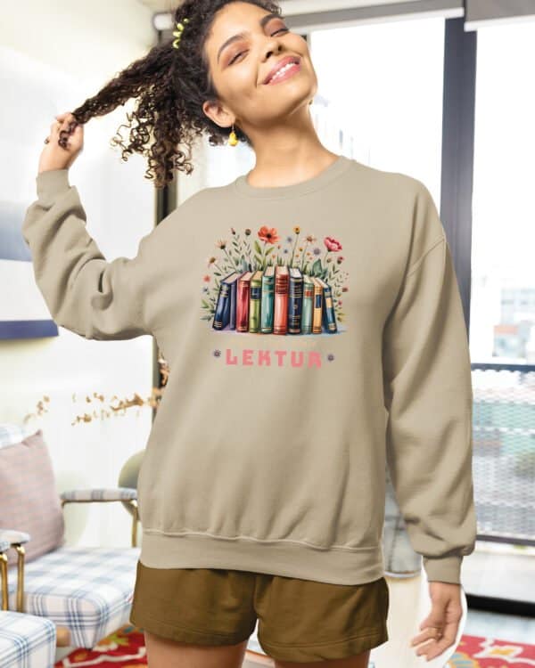 TL1384 Tshirt Hoodie Sweater SIM29 Bluza bez kaptura <br>Dzień Nauczyciela Polskiego Lektury