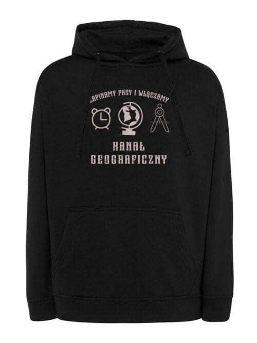 Bluza z kapturem Dzień Nauczyciela Geografia Poznaj Świat