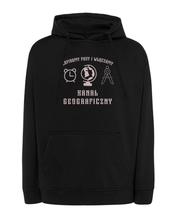 Bluza z kapturem Dzień Nauczyciela Geografia Poznaj Świat