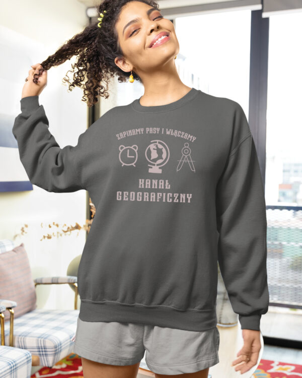 TL1386 Tshirt Hoodie Sweater SIM23 Bluza bez kaptura <br>Dzień Nauczyciela Geografia Poznaj Świat