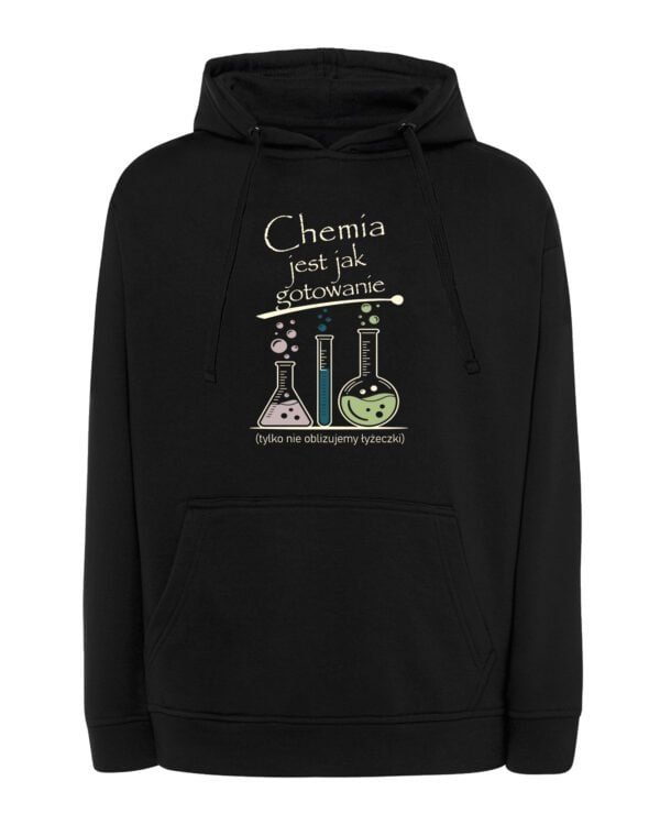 Bluza z kapturem Dzień Nauczyciela Chemia Śmieszna
