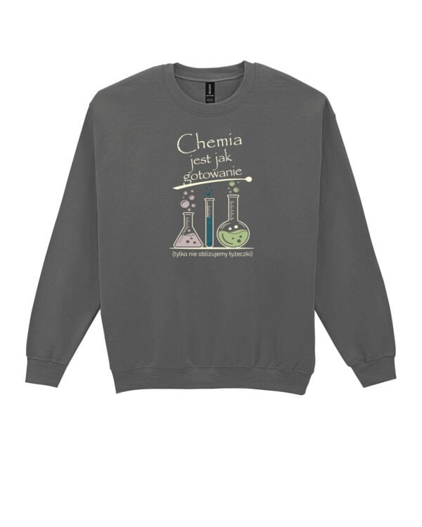 TL1387WH Tshirt Hoodie Sweater SIM22 Bluza bez kaptura <br>Dzień Nauczyciela Chemia Śmieszna