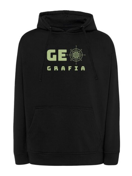 Bluza z kapturem Dzień Nauczyciela Geografia Kompas