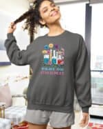 TL1391 Tshirt Hoodie Sweater SIM23 Bluza bez kaptura <br>Dzień Nauczyciela Chemia dla Nauczycielki