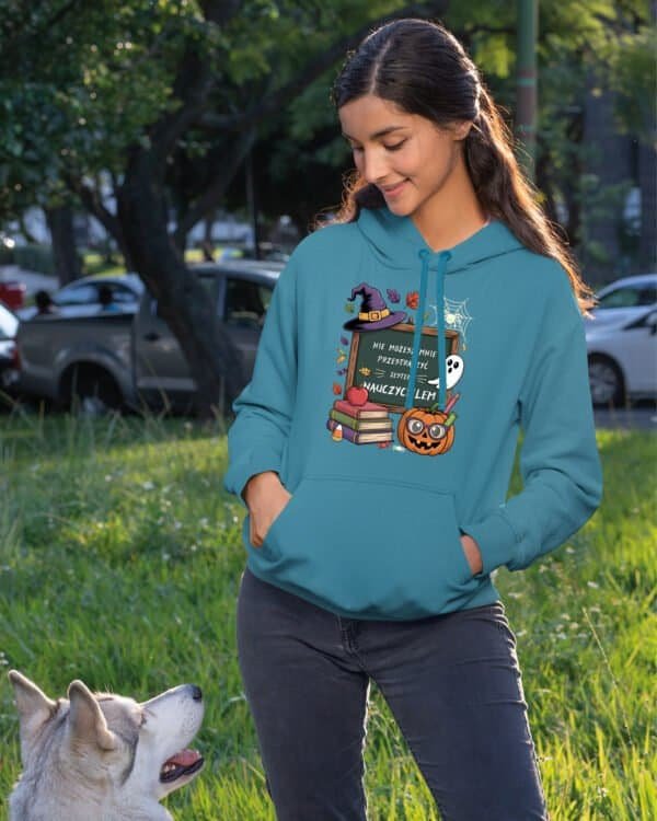 Bluza z kapturem Dzień Nauczyciela <br>Śmieszna