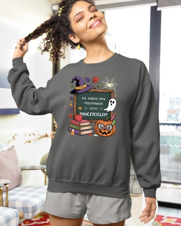 TL1392WH Tshirt Hoodie Sweater SIM23 Bluza bez kaptura <br>Dzień Nauczyciela Śmieszna