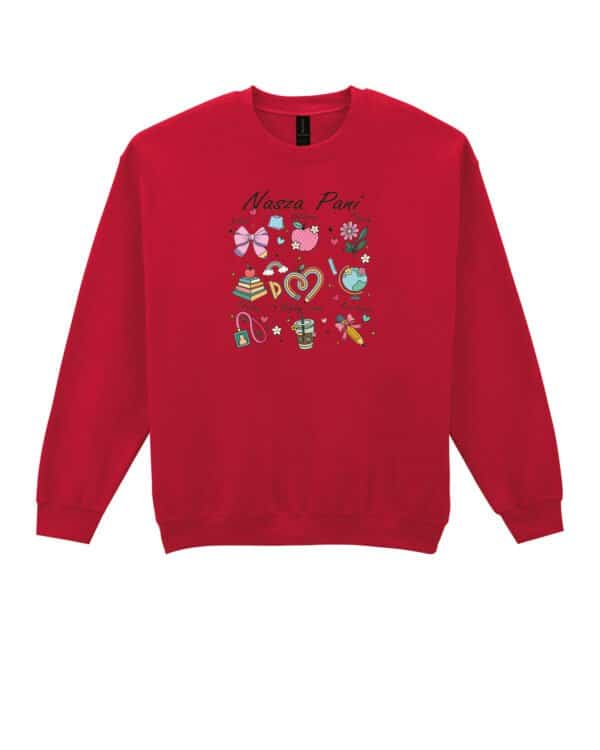 TL1400 Tshirt Hoodie Sweater SIM25 Bluza bez kaptura Dzień Nauczyciela <br>Cechy Super Nauczycielki