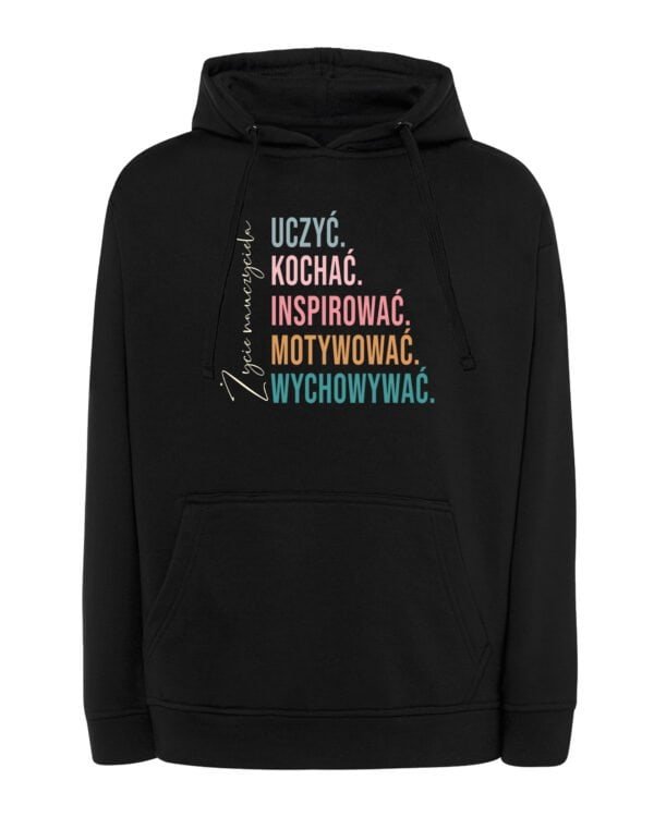 Bluza z kapturem Dzień Nauczyciela Edukacja