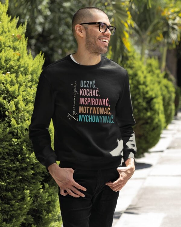 TL1401WH Tshirt Hoodie Sweater SIM21 Bluza bez kaptura <br>Dzień Nauczyciela Edukacja