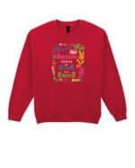 TL1403 Tshirt Hoodie Sweater SIM25 Bluza bez kaptura <br>Dzień Nauczyciela Wielkie Serce