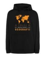 Bluza z kapturem Dzień Nauczyciela Geografia Mapa