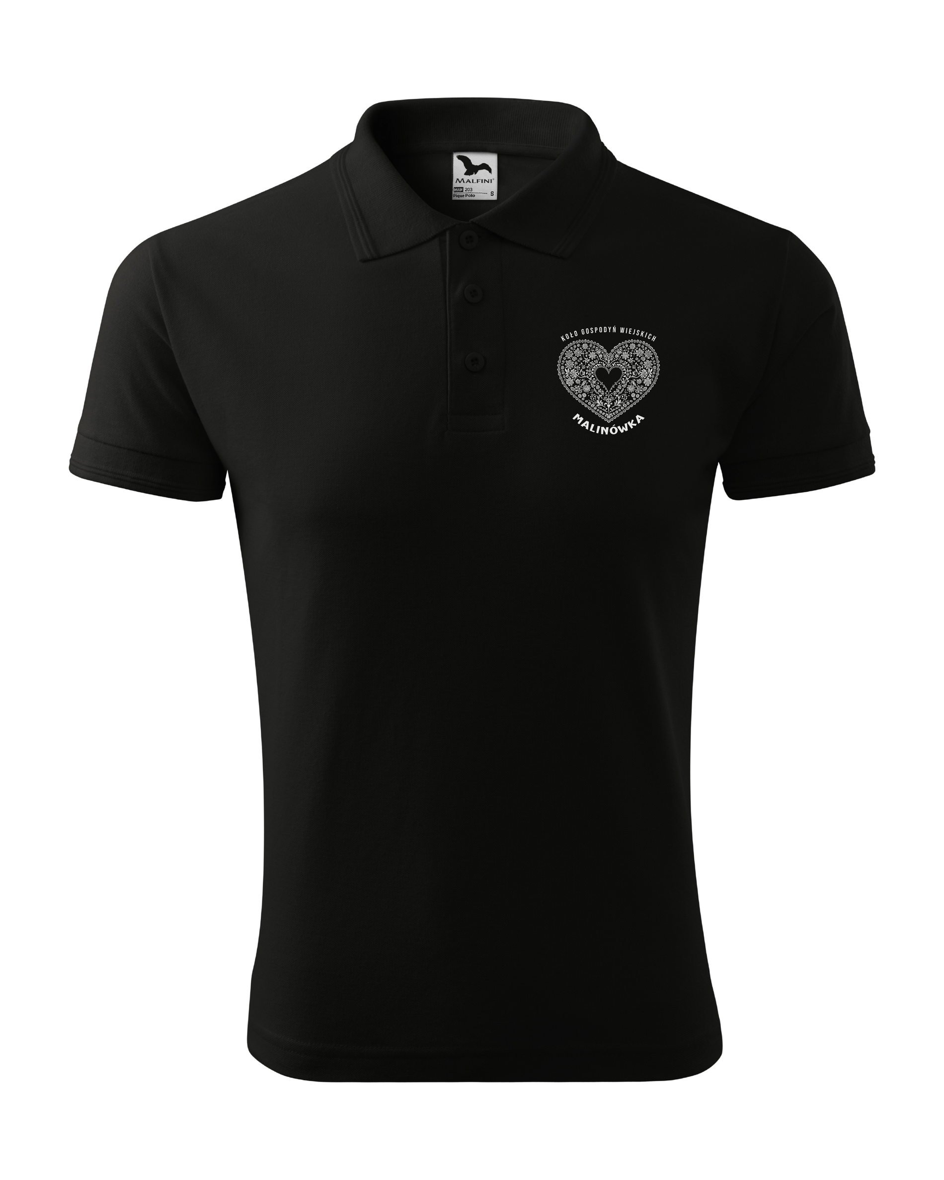 Koszulka Polo Koło Gospodyń Wiejskich <br>Personalizowana Serce