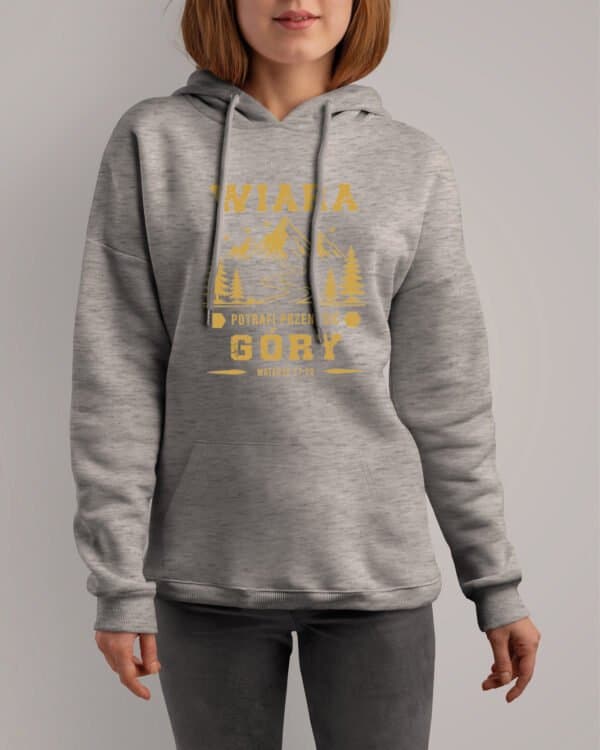 TL1410 Tshirt Hoodie Sweater SIM14 Bluza z kapturem <br>Wiara Biblia Cytat Mateusz 17:20