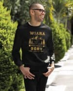 Bluza bez kaptura <br>Wiara Biblia Cytat Mateusz 17:20