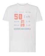 TL1412 Tshirt Hoodie Sweater SIM Koszulka Personalizowana Urodziny Lata Doświadczenia