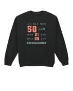 TL1412 Tshirt Hoodie Sweater SIM19 Bluza bez kaptura Personalizowana Urodziny Lata Doświadczenia