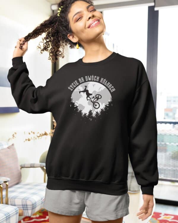 TL1415 Tshirt Hoodie Sweater SIM20 Bluza bez kaptura <br>BMX Rowerowa Styl Życia Parodia E.T.