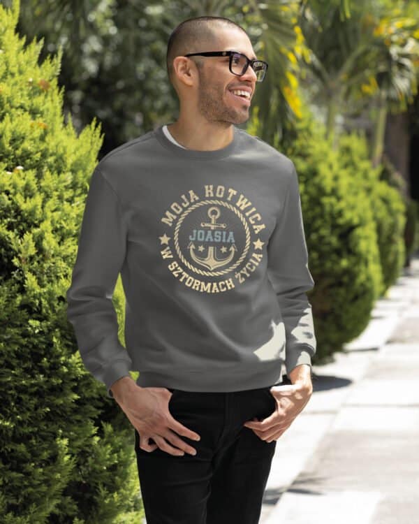 TL1421A Tshirt Hoodie Sweater SIM24 Bluza bez kaptura <br>dla Par Personalizowana Wsparcie Miłość