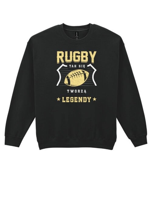 TL1423 Tshirt Hoodie Sweater SIM19 Bluza bez kaptura Rugby Sport Legenda