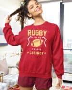 TL1423 Tshirt Hoodie Sweater SIM26 Bluza bez kaptura <br>Rugby Sport Legenda