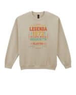 TL1424 Tshirt Hoodie Sweater SIM28 Bluza bez kaptura <br>Personalizowana Urodziny Legenda Klasyk