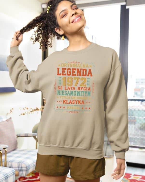 TL1424 Tshirt Hoodie Sweater SIM29 Bluza bez kaptura <br>Personalizowana Urodziny Legenda Klasyk