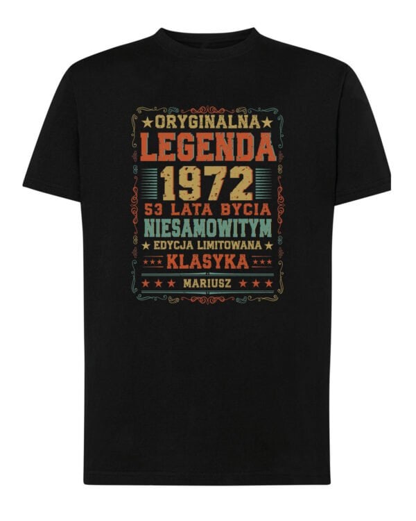 TL1424 Tshirt Hoodie Sweater SIM7 Koszulka Personalizowana Urodziny Legenda Klasyk