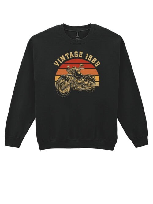TL1428 Tshirt Hoodie Sweater SIM19 Bluza bez kaptura Motocykl Vintage Chopper Motoryzacja