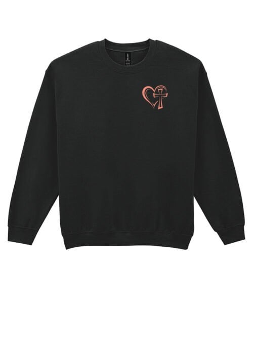 TL1430 Tshirt Hoodie Sweater SIM19 Bluza bez kaptura Wiara Jezus Miłość Krzyż