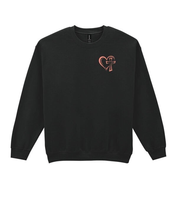 TL1430 Tshirt Hoodie Sweater SIM19 Bluza bez kaptura Wiara Jezus Miłość Krzyż