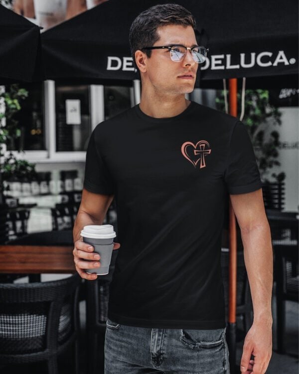 TL1430 Tshirt Hoodie Sweater SIM9 Koszulka Wiara Jezus Miłość Krzyż