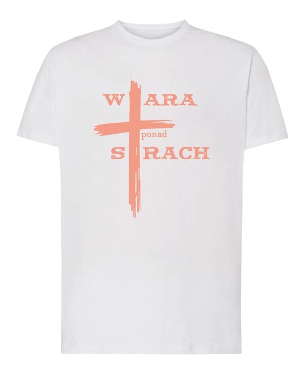 TL1431 Tshirt Hoodie Sweater SIM Koszulka Jezus Krzyż Wiara ponad Strach