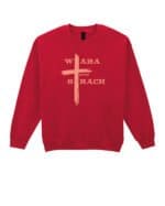 TL1431 Tshirt Hoodie Sweater SIM25 Bluza bez kaptura <br>Jezus Krzyż Wiara ponad Strach