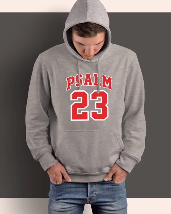 TL1433 Tshirt Hoodie Sweater SIM15 Bluza z kapturem <br>Psalm 23 Pan jest moim Pasterzem