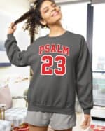 TL1433 Tshirt Hoodie Sweater SIM23 Bluza bez kaptura <br>Psalm 23 Pan jest moim Pasterzem