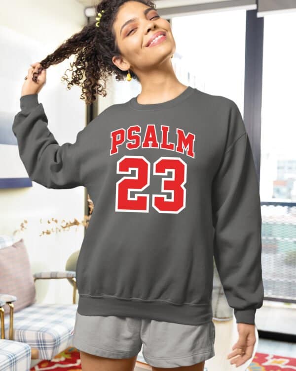 TL1433 Tshirt Hoodie Sweater SIM23 Bluza bez kaptura <br>Psalm 23 Pan jest moim Pasterzem