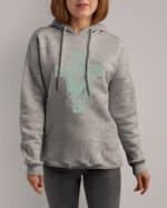 TL1436 Tshirt Hoodie Sweater SIM14 Bluza z kapturem <br>Jezus Krzyż Wiara Kwiaty