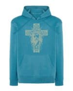 TL1436 Tshirt Hoodie Sweater SIM16 Bluza z kapturem <br>Jezus Krzyż Wiara Kwiaty