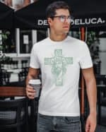 TL1436 Tshirt Hoodie Sweater SIM3 Koszulka Jezus Krzyż Wiara Kwiaty