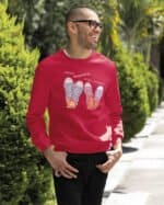 TL1437 Tshirt Hoodie Sweater SIM27 Bluza bez kaptura dla Par <br>Personalizowana Walentynki Miłość