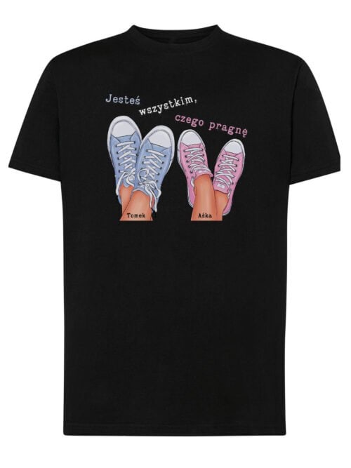 TL1437 Tshirt Hoodie Sweater SIM7 Koszulka dla Par Personalizowana Walentynki Miłość