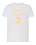 TL1438 Tshirt Hoodie Sweater SIM Koszulka dla Par Personalizowana Walentynki Serce