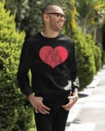 TL1440 Tshirt Hoodie Sweater SIM21 Bluza bez kaptura dla Par <br>Personalizowana Walentynki Minimalistyczna