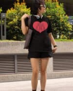 TL1440 Tshirt Hoodie Sweater SIM8 Koszulka dla Par Personalizowana Walentynki Minimalistyczna