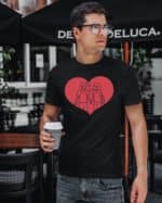 TL1440 Tshirt Hoodie Sweater SIM9 Koszulka dla Par Personalizowana Walentynki Minimalistyczna