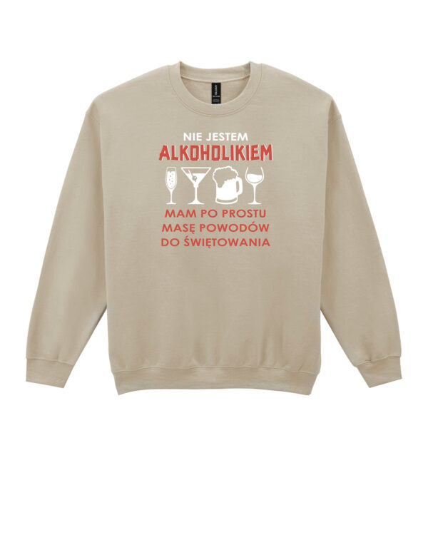 TL1443 Tshirt Hoodie Sweater SIM28 Bluza bez kaptura <br>Imprezowa Drinki Śmieszna