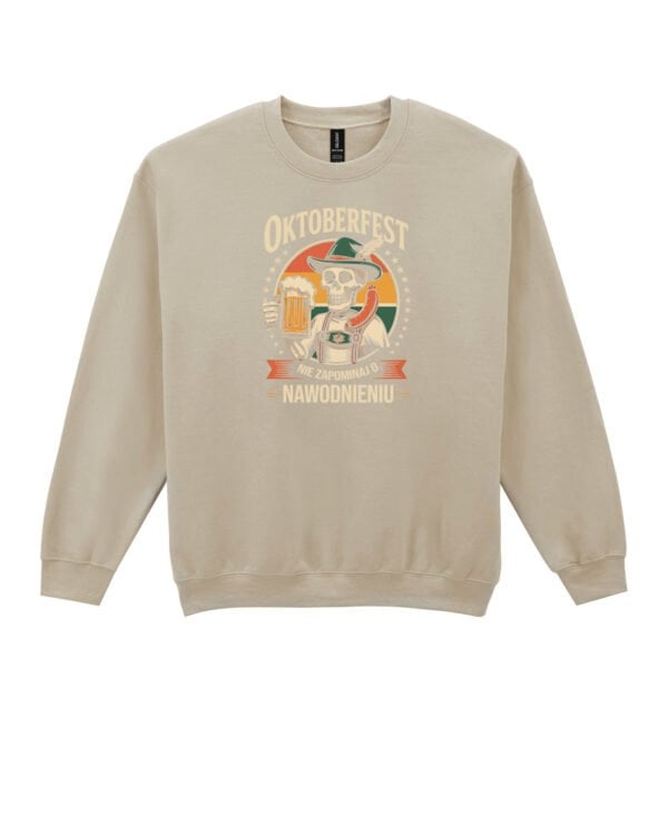 TL1444 Tshirt Hoodie Sweater SIM28 Bluza bez kaptura <br>Piwo Oktoberfest Śmieszna Szkielet