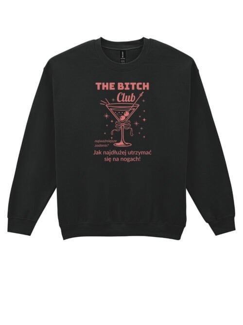 TL1445 Tshirt Hoodie Sweater SIM19 Bluza bez kaptura Impreza Drinki Śmieszne Zadanie