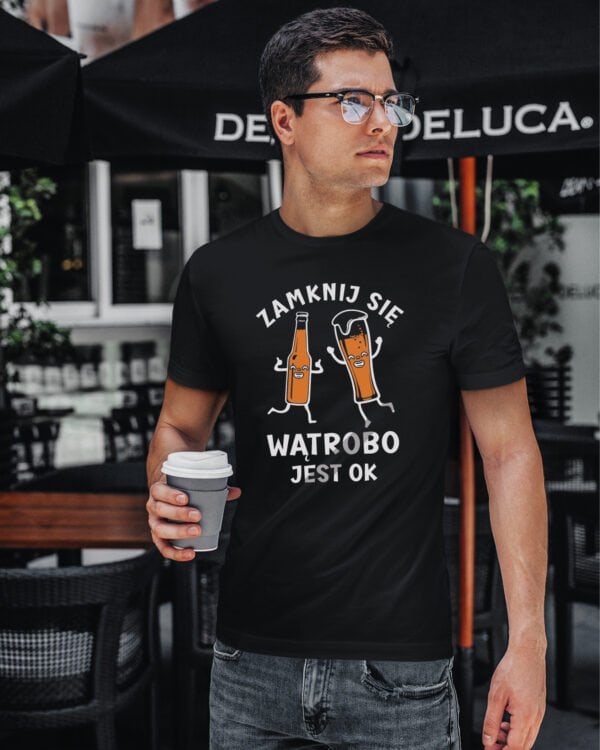 TL1446 Tshirt Hoodie Sweater SIM9 Koszulka Impreza Drinki Śmieszne Wątroba