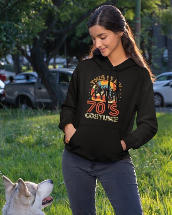 TL1447 Tshirt Hoodie Sweater SIM11 Bluza z kapturem Impreza <br>Lata 70 Vintage Taniec